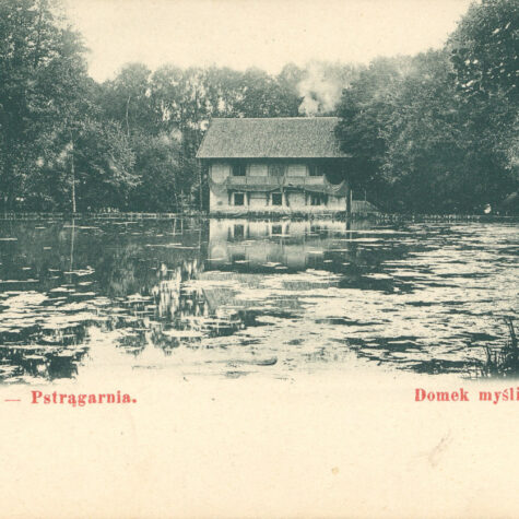 Domek myśliwski – Pocztówka z 1906 roku